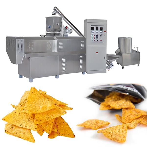Tortilla/Nacho/Doritos Chips Snacks Making Machine /Roti Chapatifrain Food Preee Machine