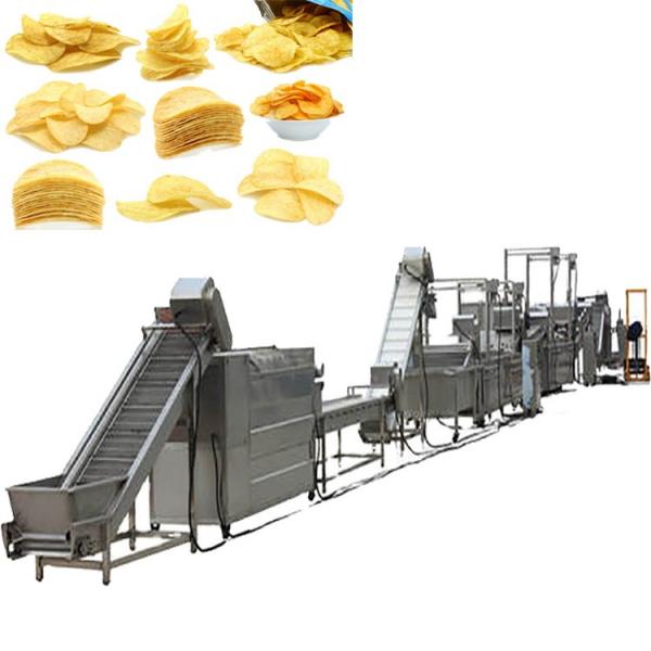 Manufacturing Frying Production Line Fresh Frozen French Fries Sticks Fully Automatic Lays Potato Chips Making Machine